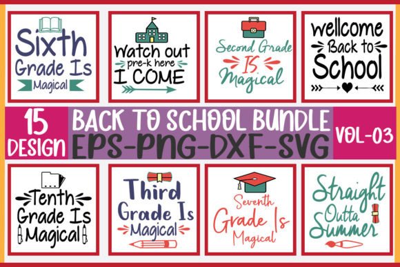 15 Back to School Bundle Vol-03: A Digital Toolkit for Creativity and Efficiency