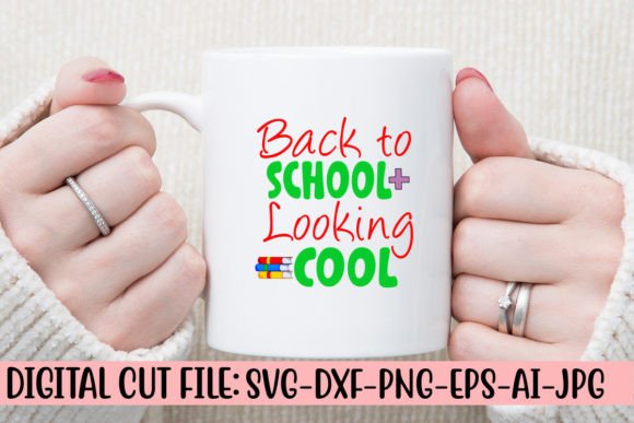 Back to School Looking Cool SVG Cut File