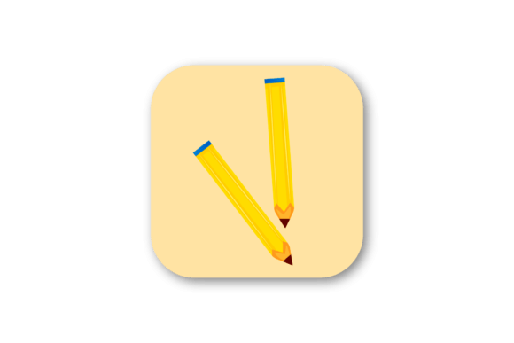 Back to School Pencil Icon: A Versatile Design for Educational Themes