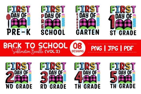 Back to School Sublimation Bundle Vol.2: A Creative Solution for Educators and Students