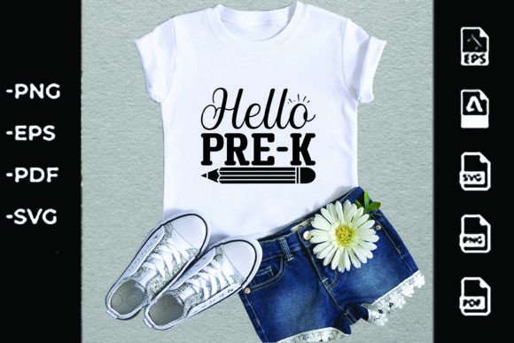 Back to School SVG Design for Pre-K and Beyond