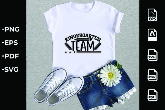 Back to School SVG Design, Kindergarten T: A Creative and Practical Tool for Educators and Entrepreneurs