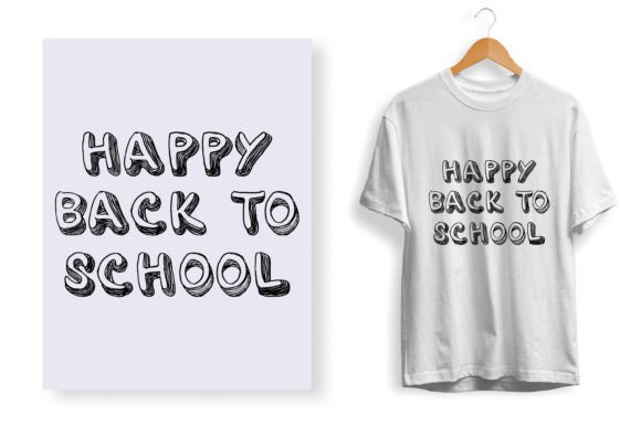 Back to School T Shirt Design 13: A Versatile and Creative Solution for Modern Marketers