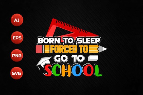 Back to School T-shirt Design 208