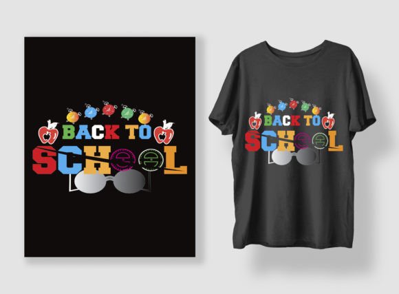 Back to School T Shirt Design 30