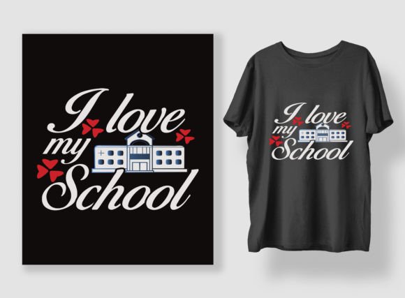 Back to School T Shirt Design 48