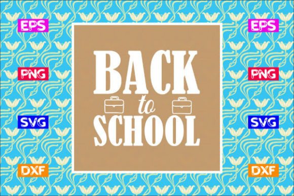 School SVG Design: Back to School